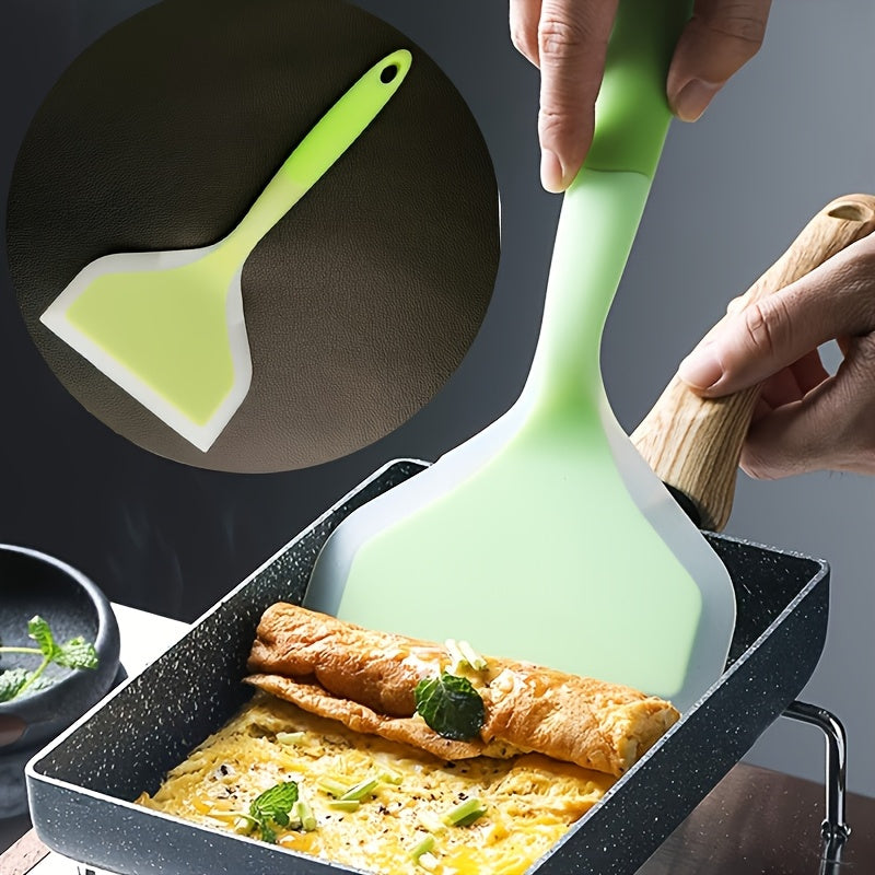 Silikone madlavningsspatel til non-stick pander