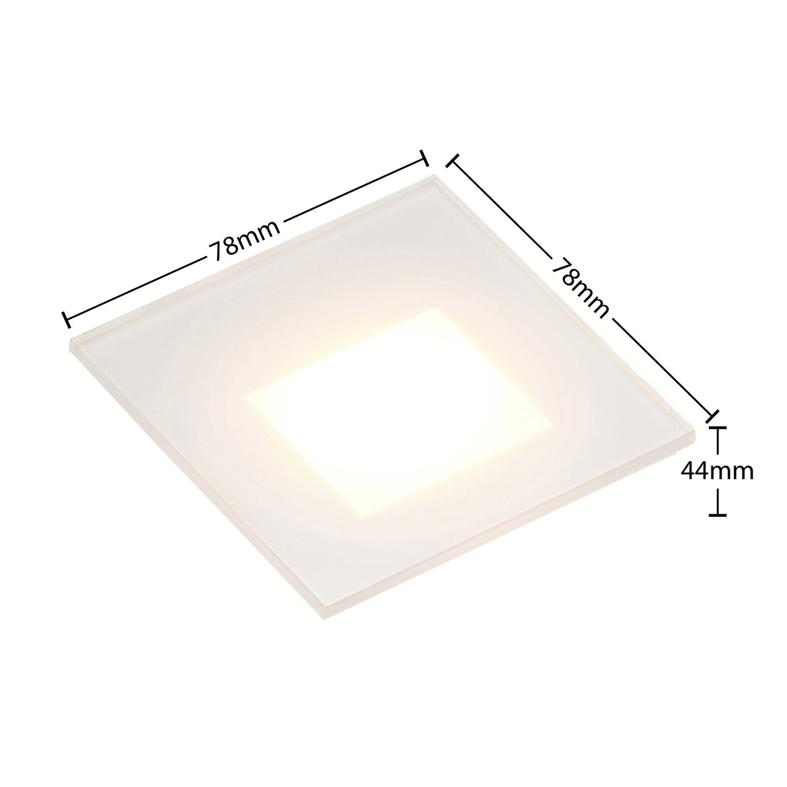 Applique murale moderne panneau LED en aluminium blanc