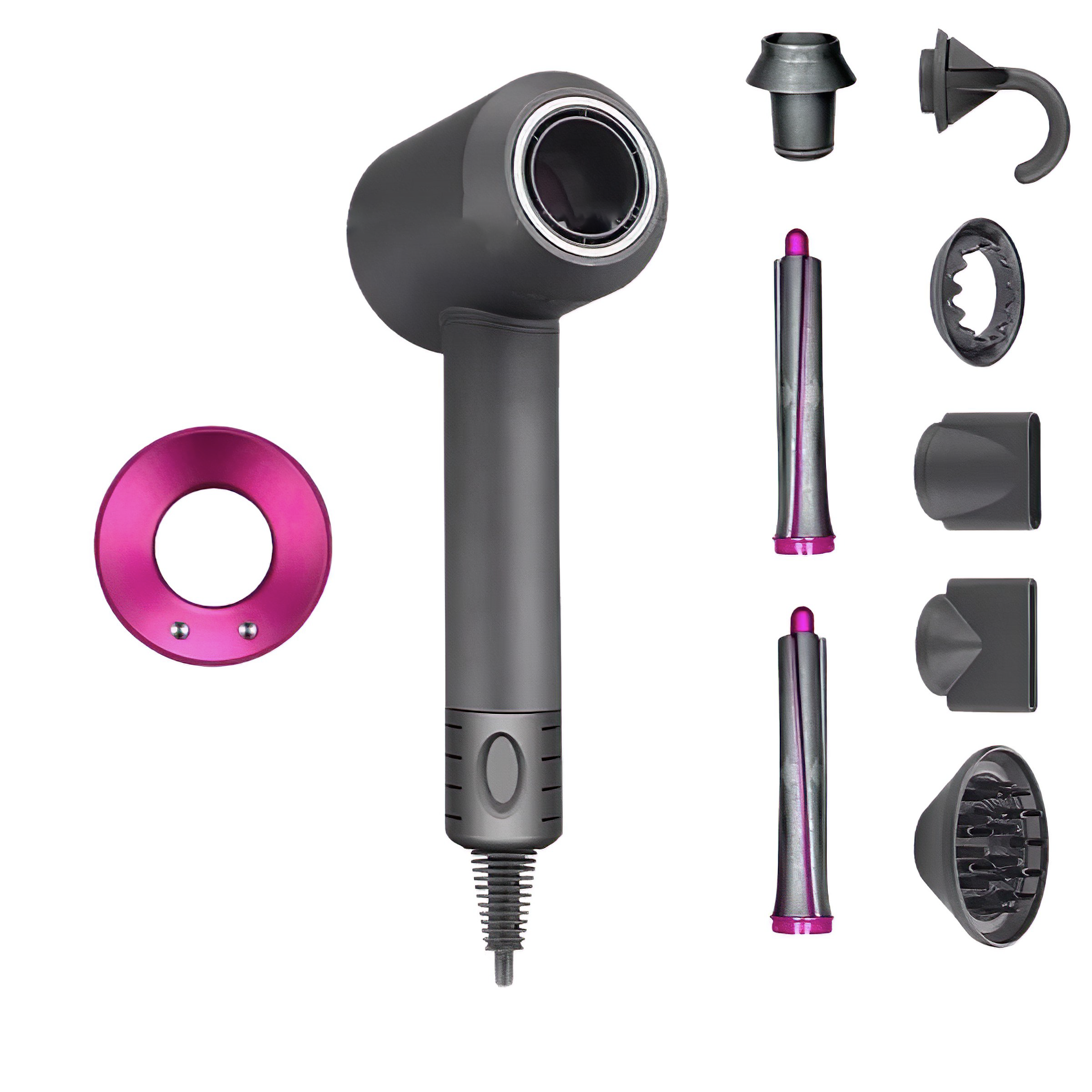 Hair Dryer with Ion Technology and Nozzle