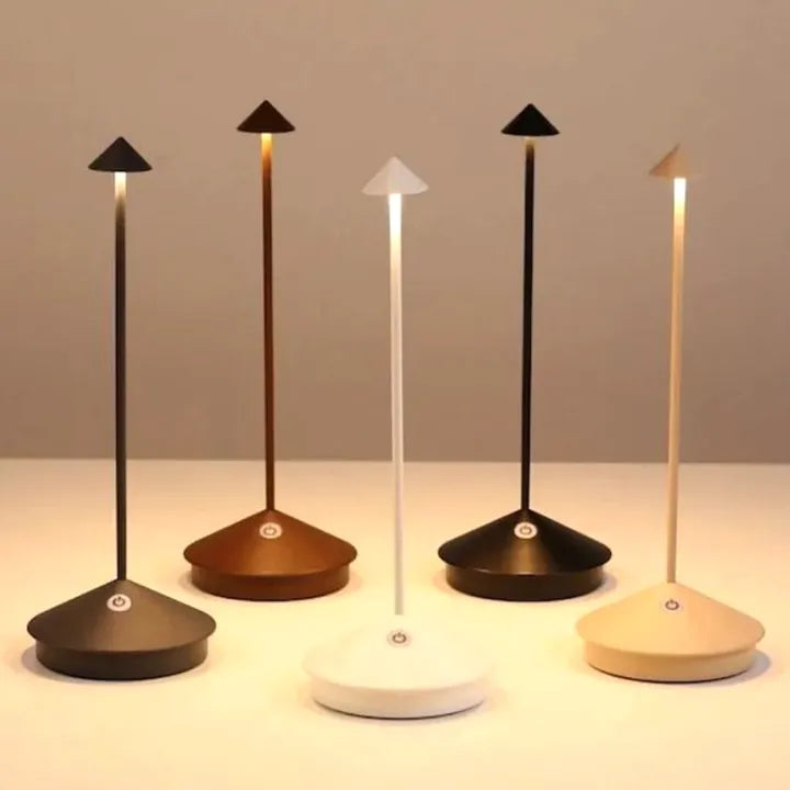 LED stolní lampa stmívatelná vodotěsná moderní světlo