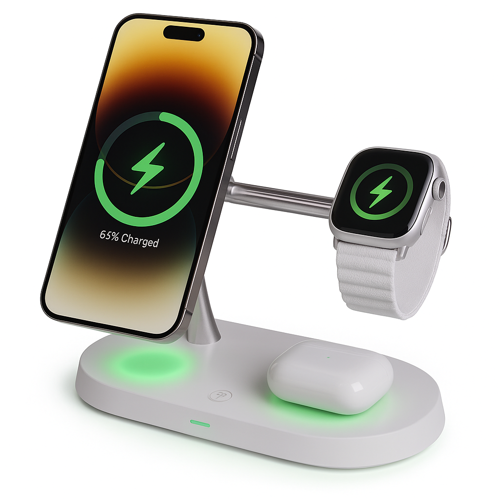 複数デバイス用ワイヤレス充電ステーション