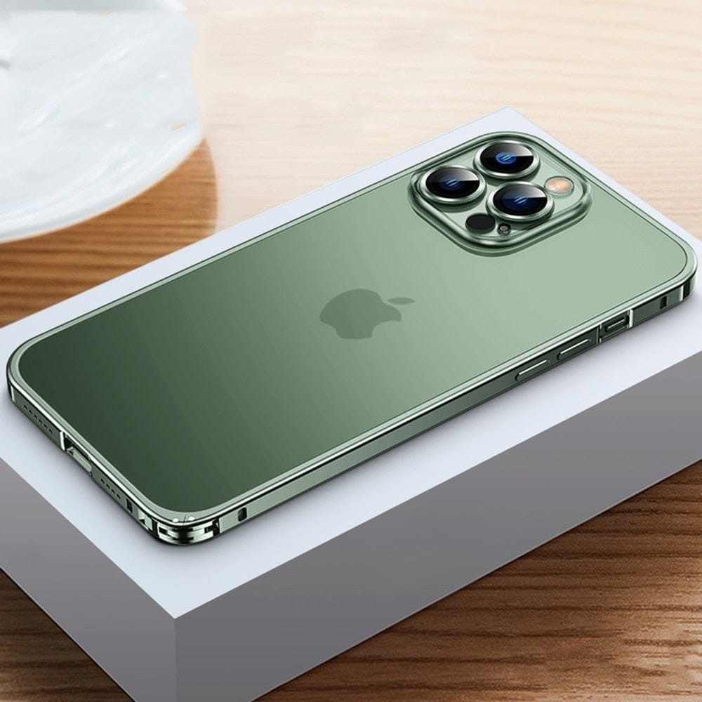 Funda protectora de aluminio para teléfono