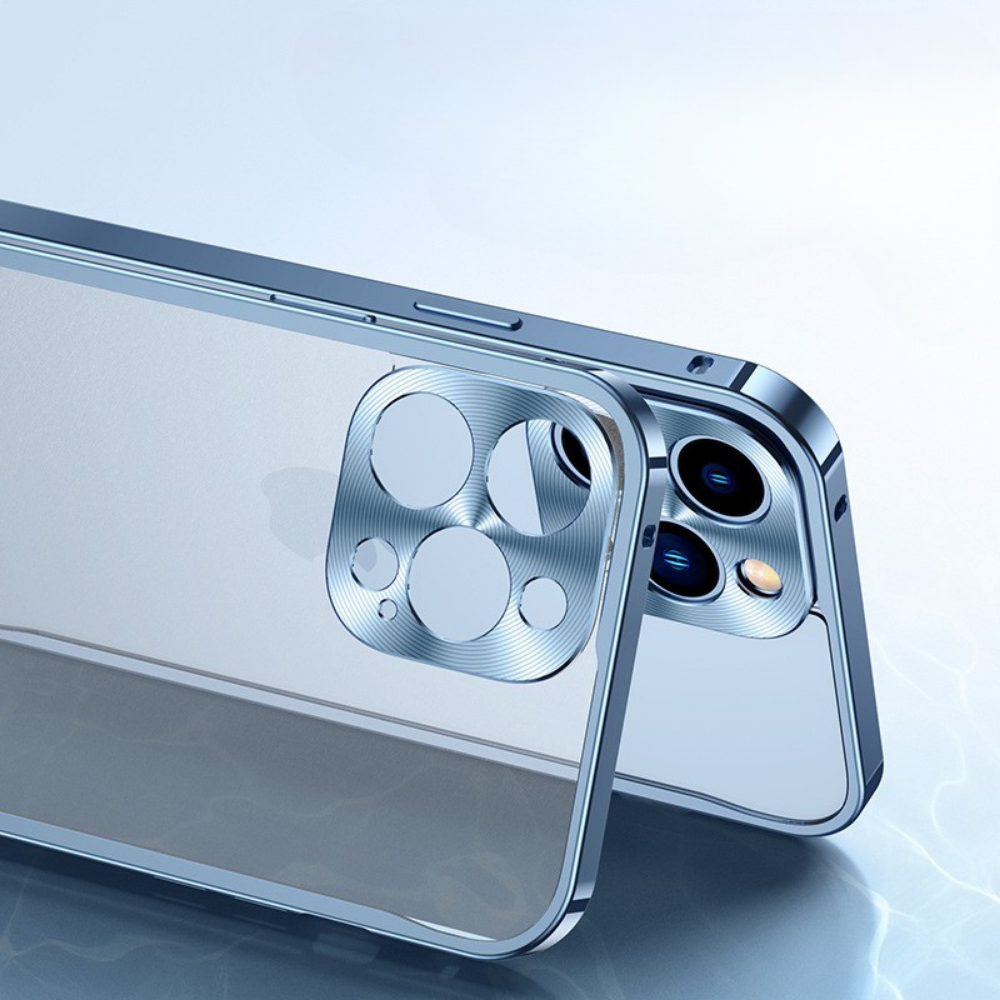 Custodia smartphone alluminio antiurto sottile