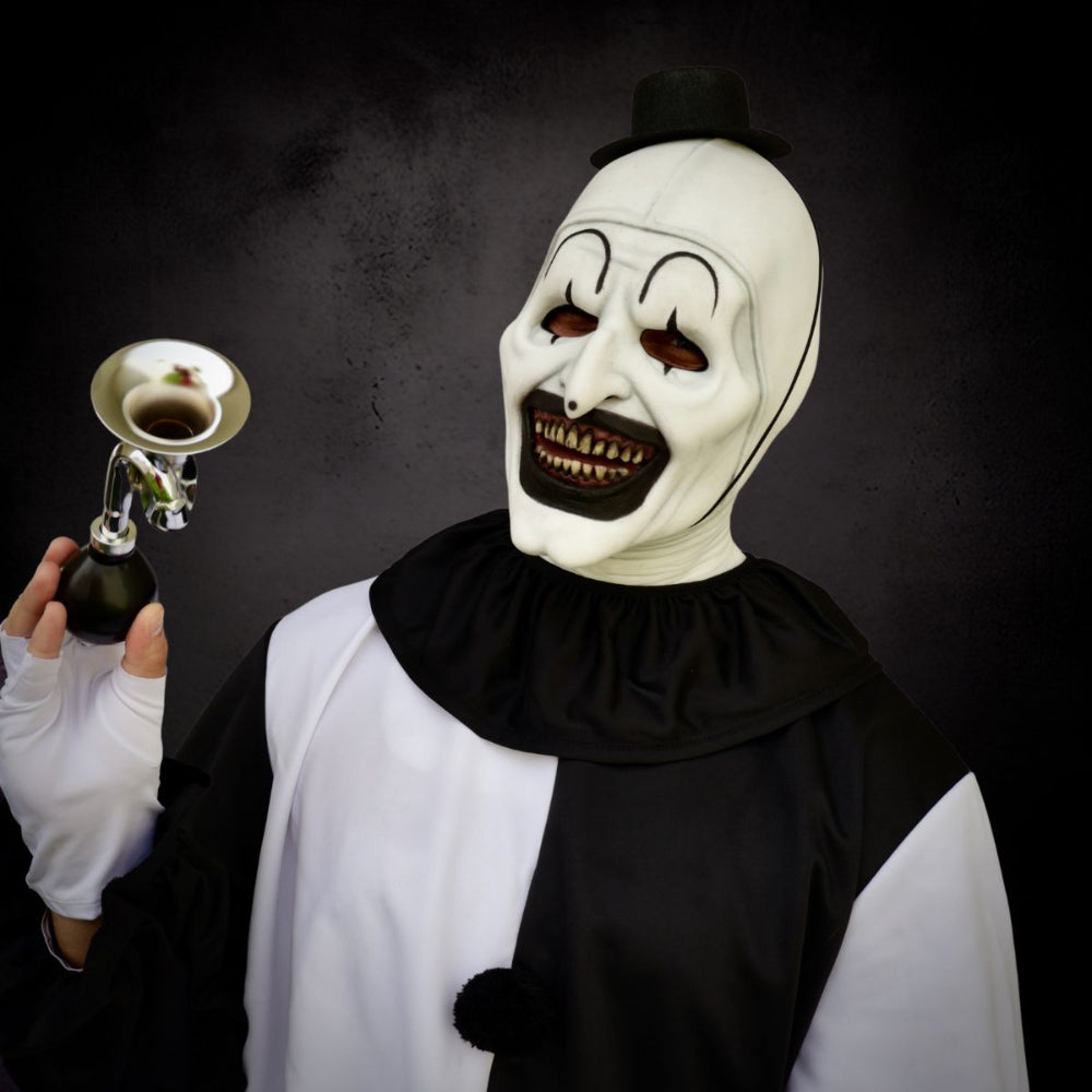 Masque de clown d'Halloween Art clown réaliste Conception tête entière