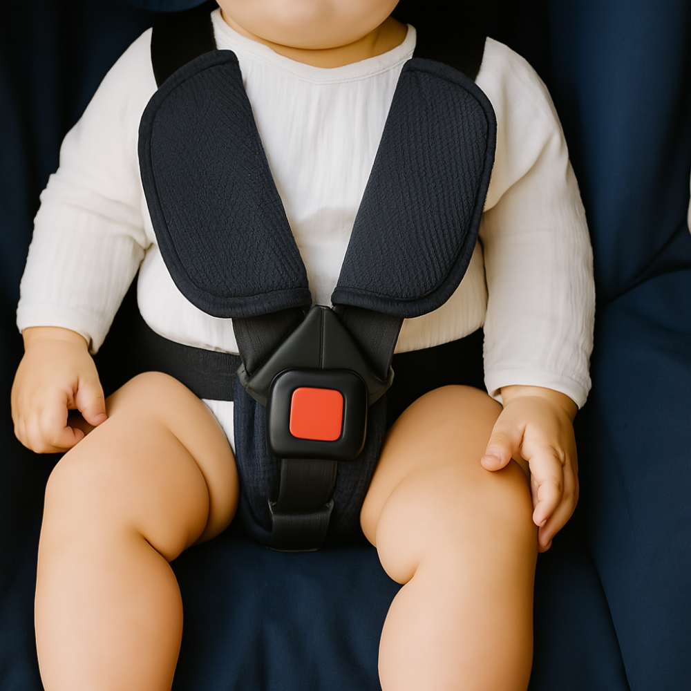 Baby Car Seat Cushion Pad Soft Breathable Safety Support Harness