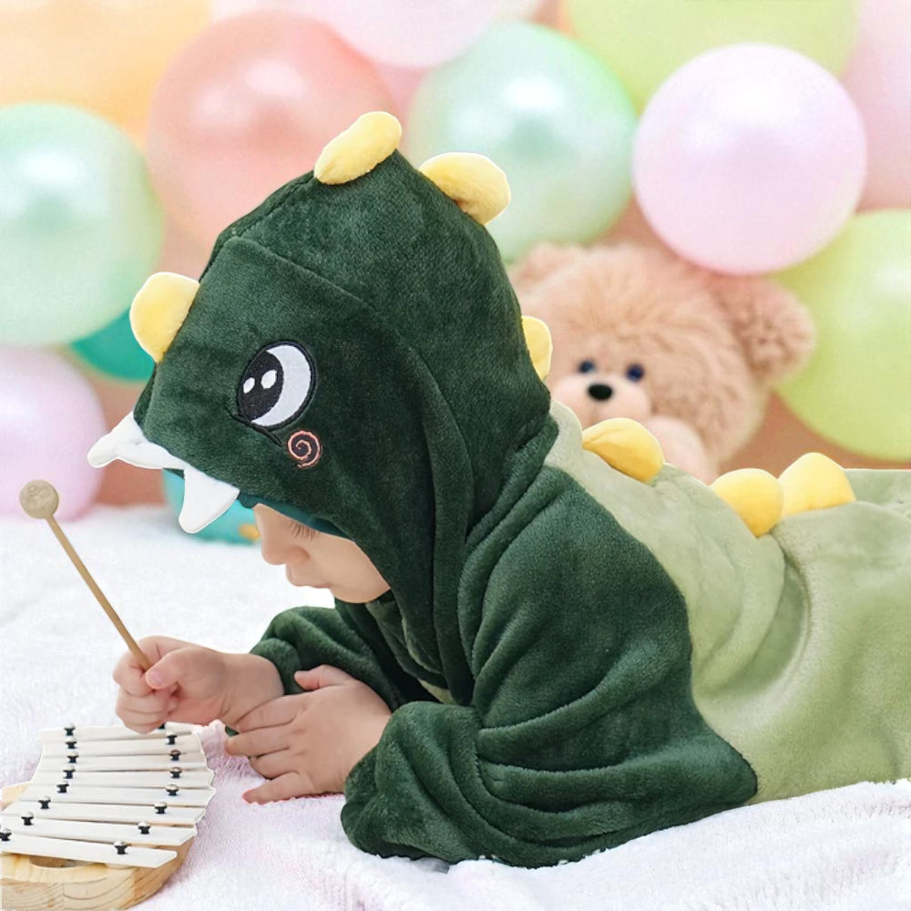 Baby Dinosaur Halloween Kostüm Weicher Overall