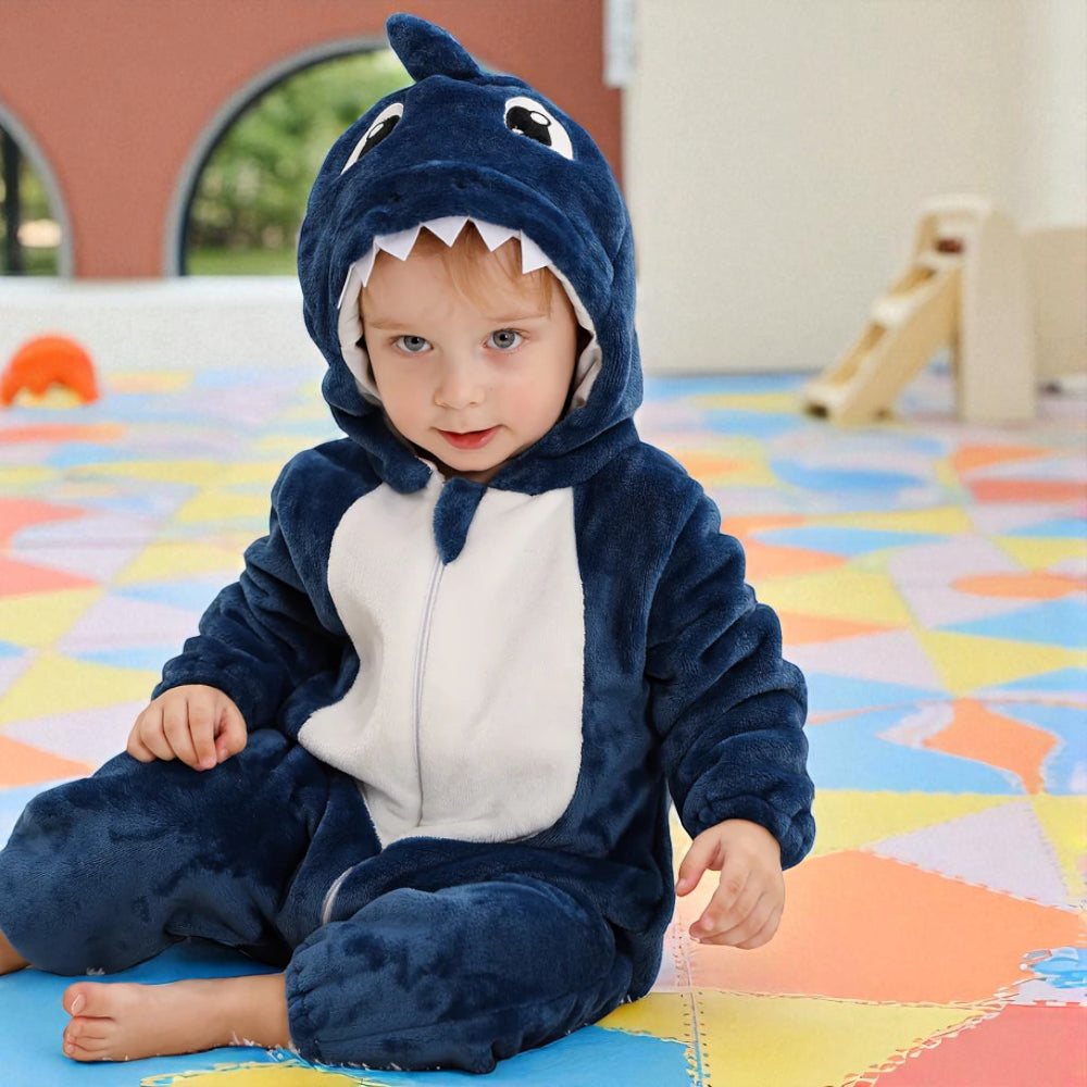 ベビーシャーク ジャンプスーツ ハロウィン 赤ちゃん用サメの衣装