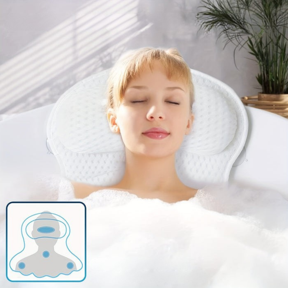 Badkissen Ergonomisches Netz Spa Kissen