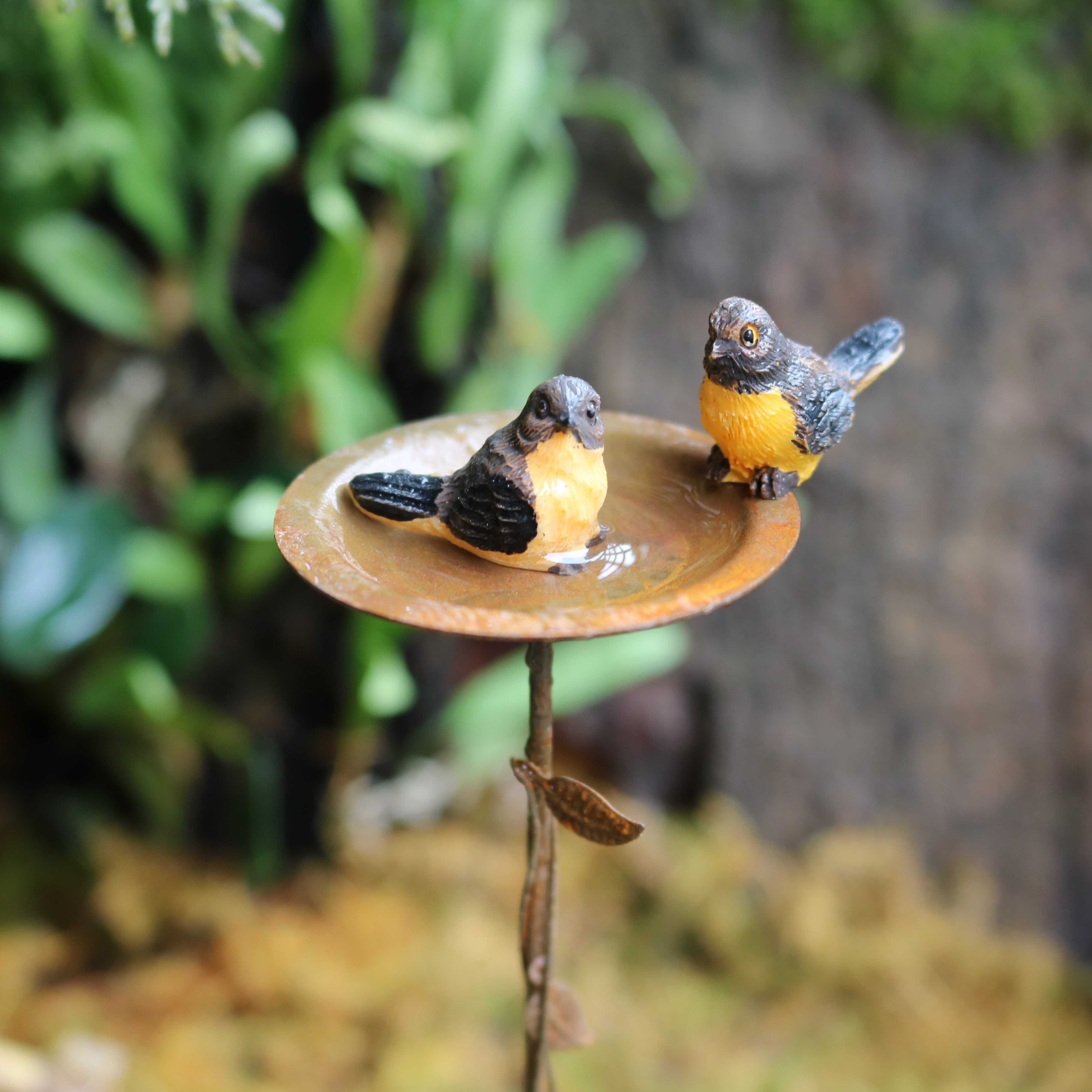 Havepynt Miniature Jern Fe Sæt Dekor