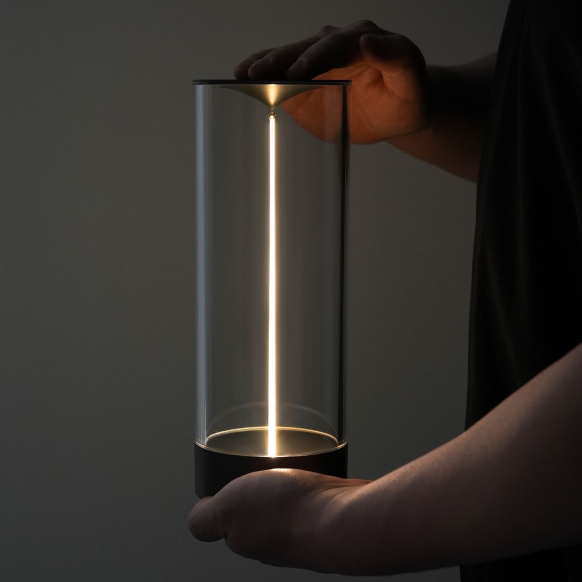LED bordlampe minimalistisk genopladeligt lys