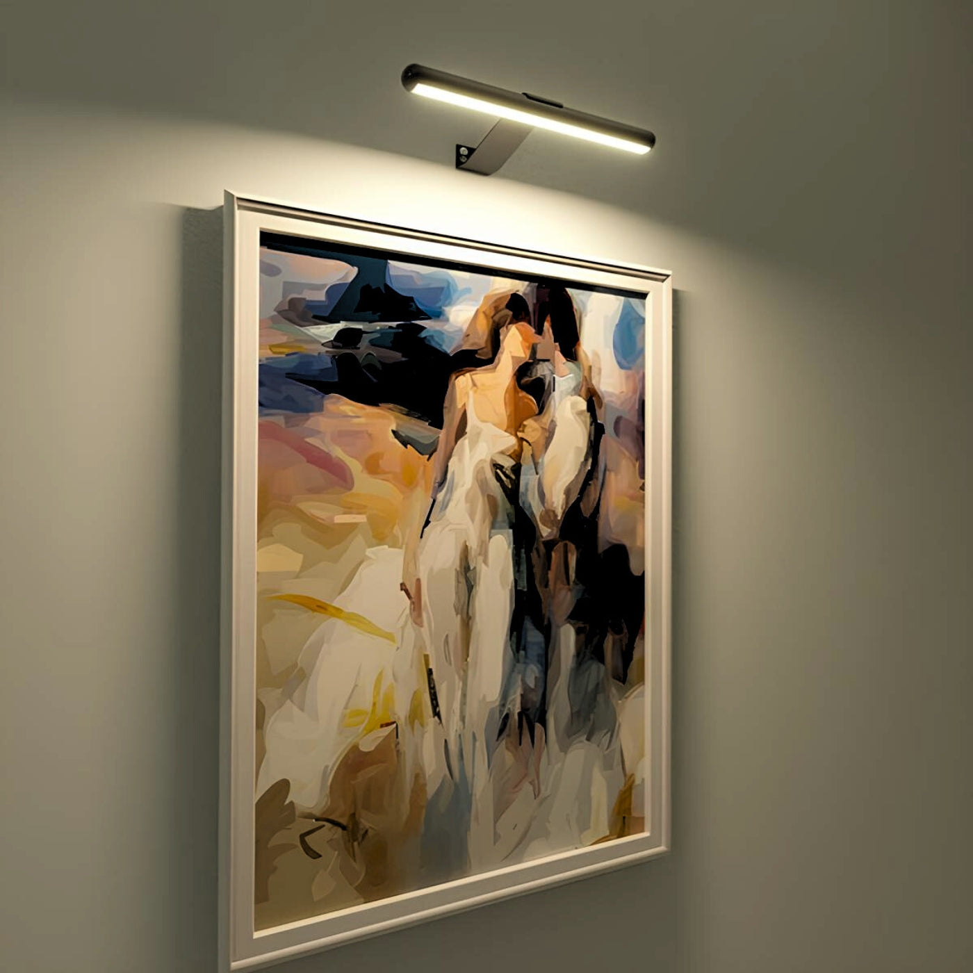 Lampada da parete regolabile senza fili faretti per quadri