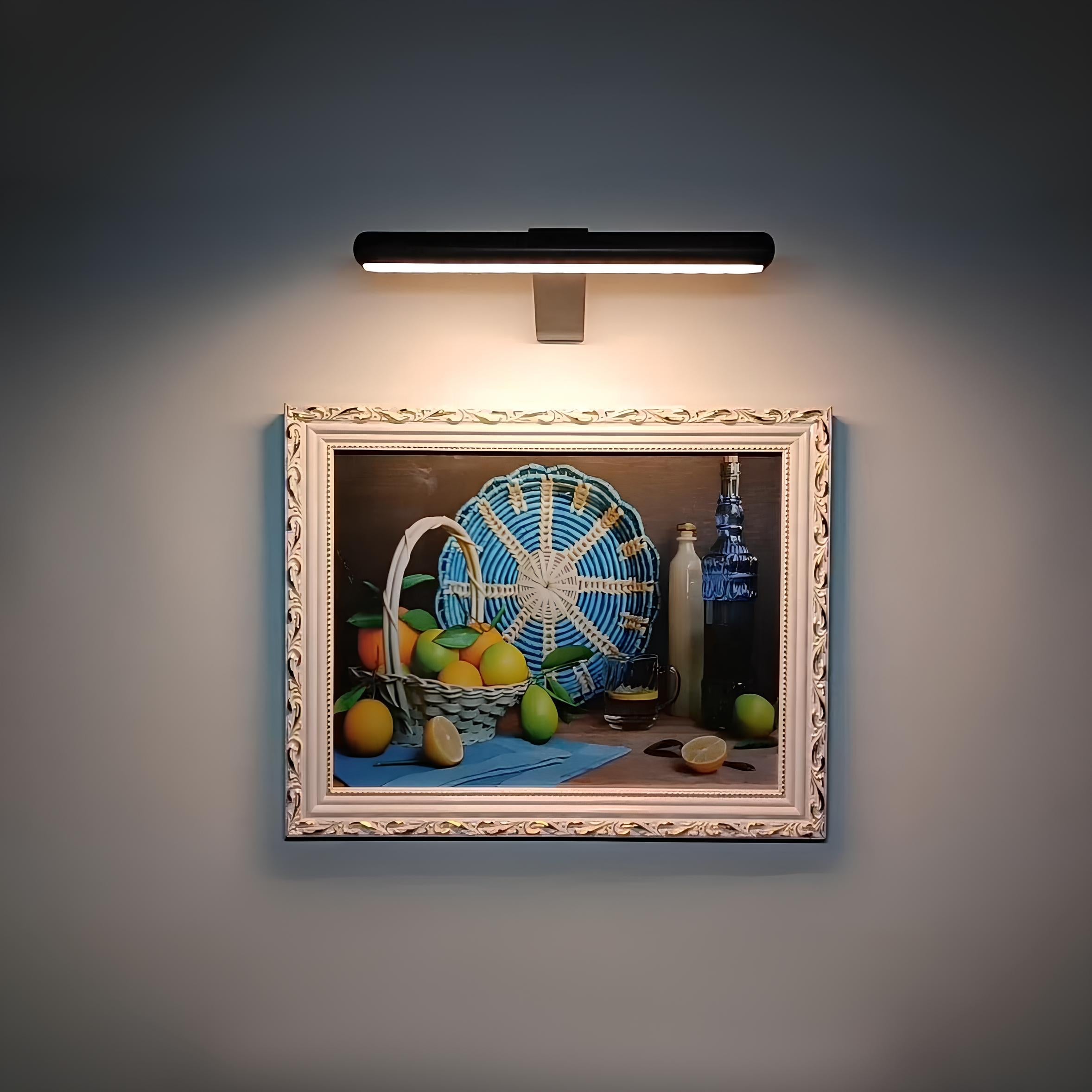Lampada da parete regolabile senza fili faretti per quadri