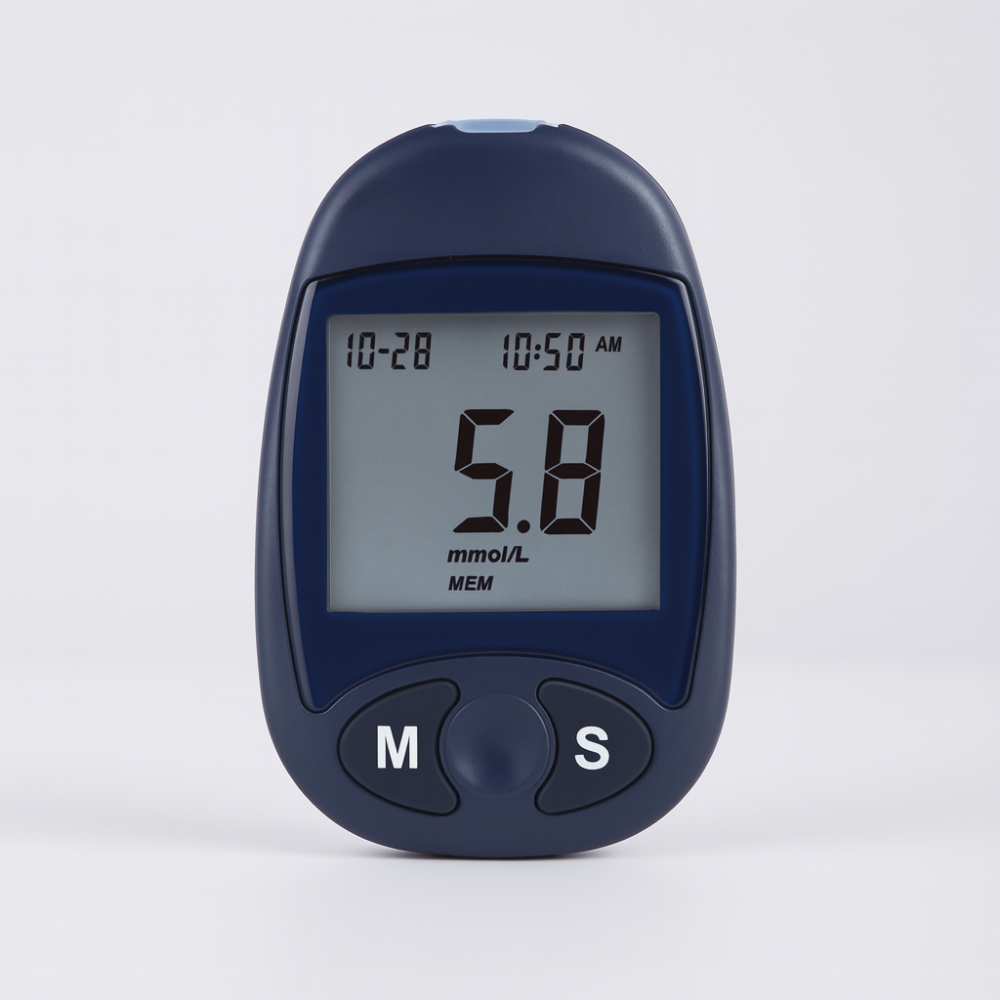 Monitor portátil de glucosa en sangre Probador digital dispositivo de lectura precisa