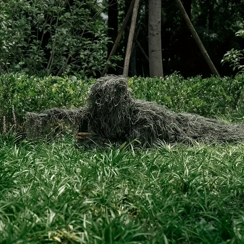 Men's Camouflage Tactical Ghillie Suit | Lightweight 3D Hunting Gear