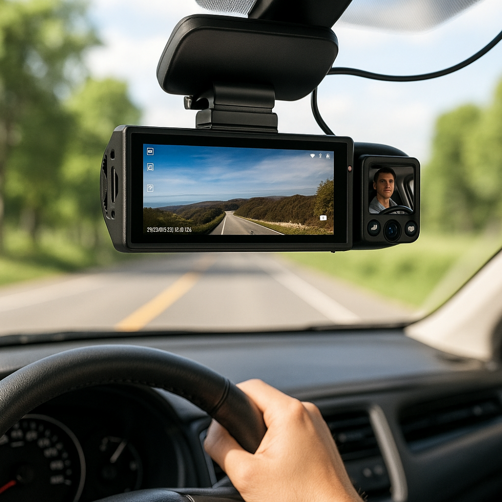 Car Dash Camera Dual Lens WiFi Night Vision Recording