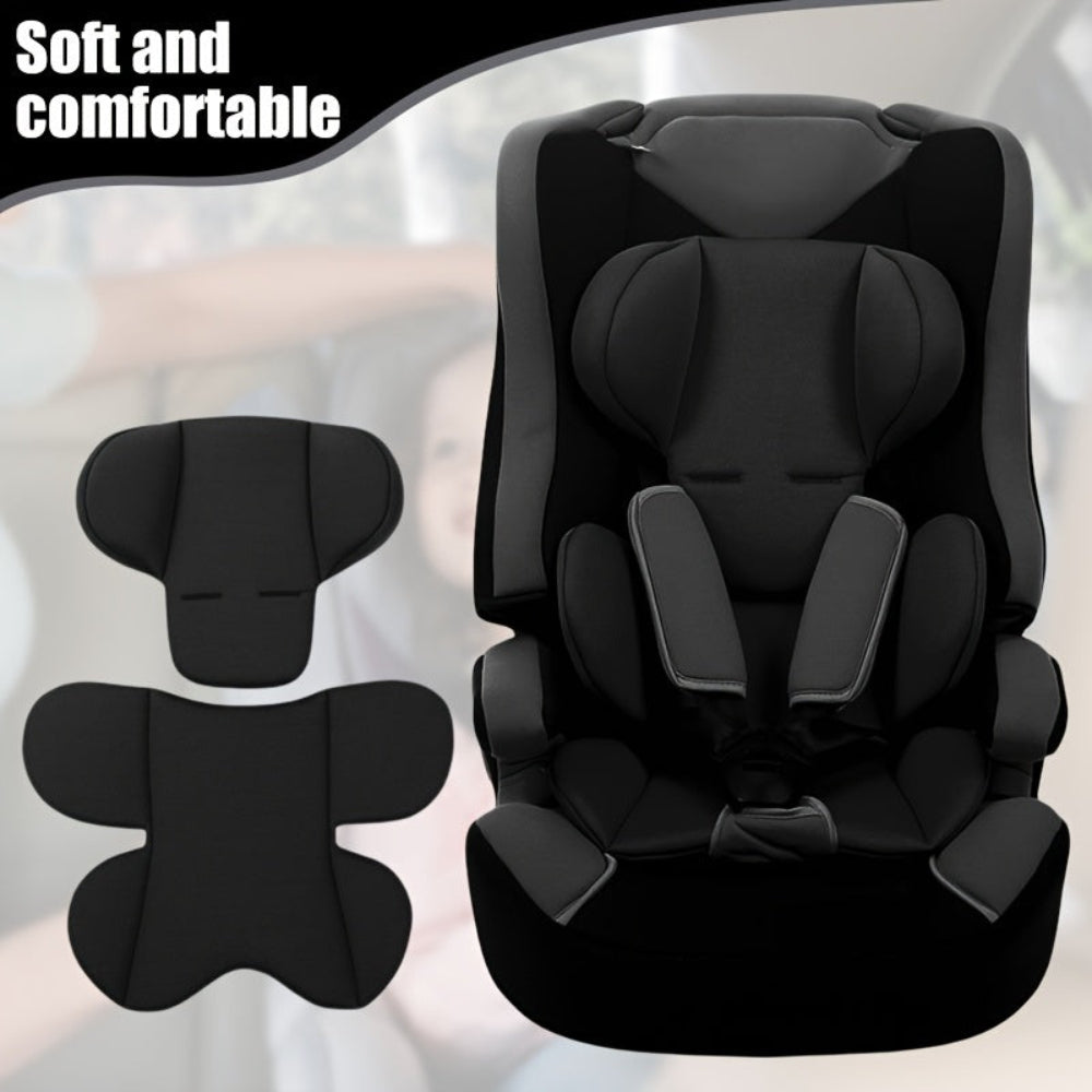 Car Seat Cushion Set Kids Support Pad Breathable Travel Comfort