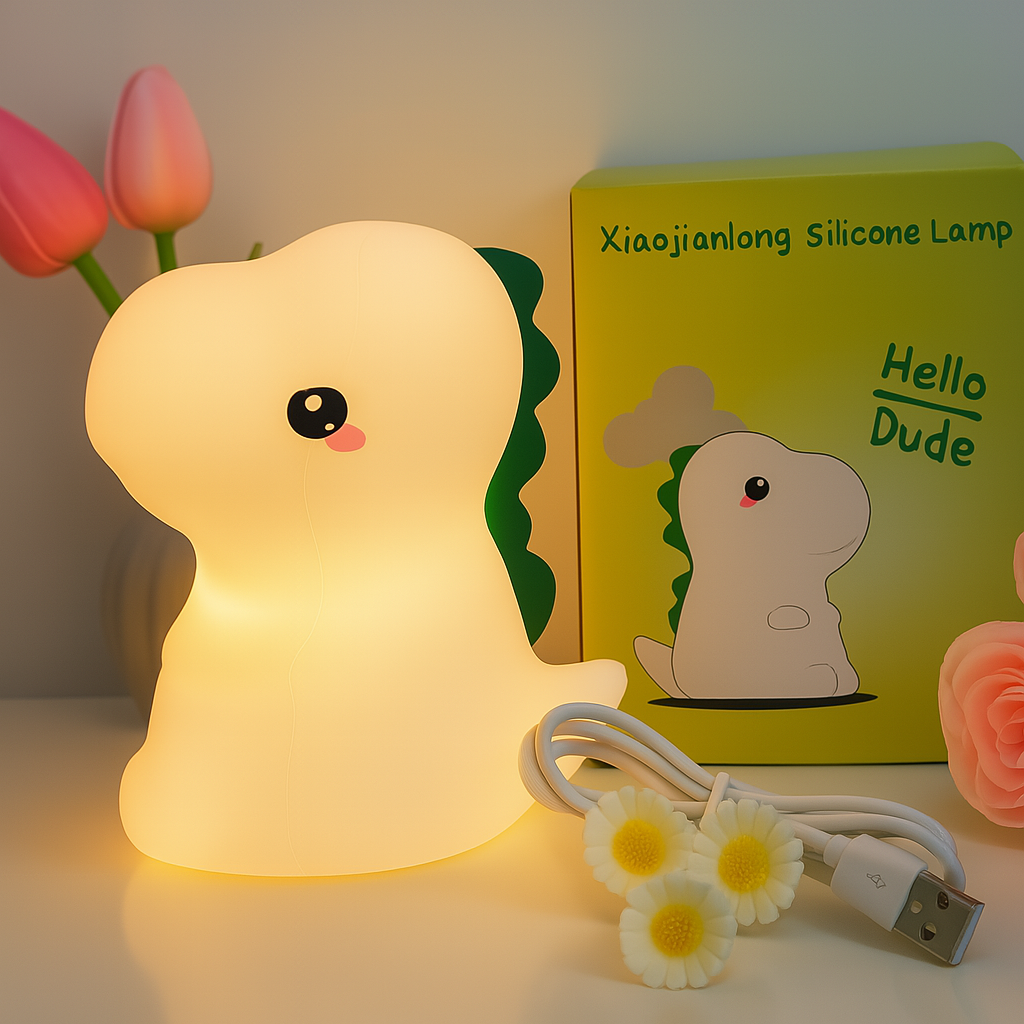 Lampe de nuit LED à capteur tactile pour enfants