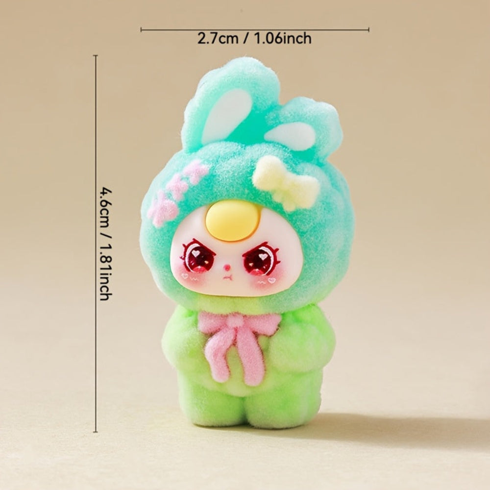 Mini figurines en peluche à collectionner