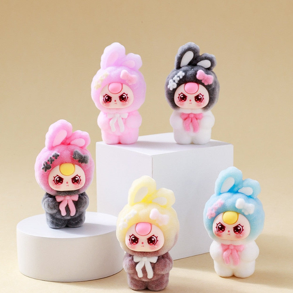 Mini figurines en peluche à collectionner