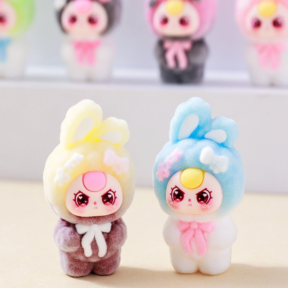 Mini figurines en peluche à collectionner