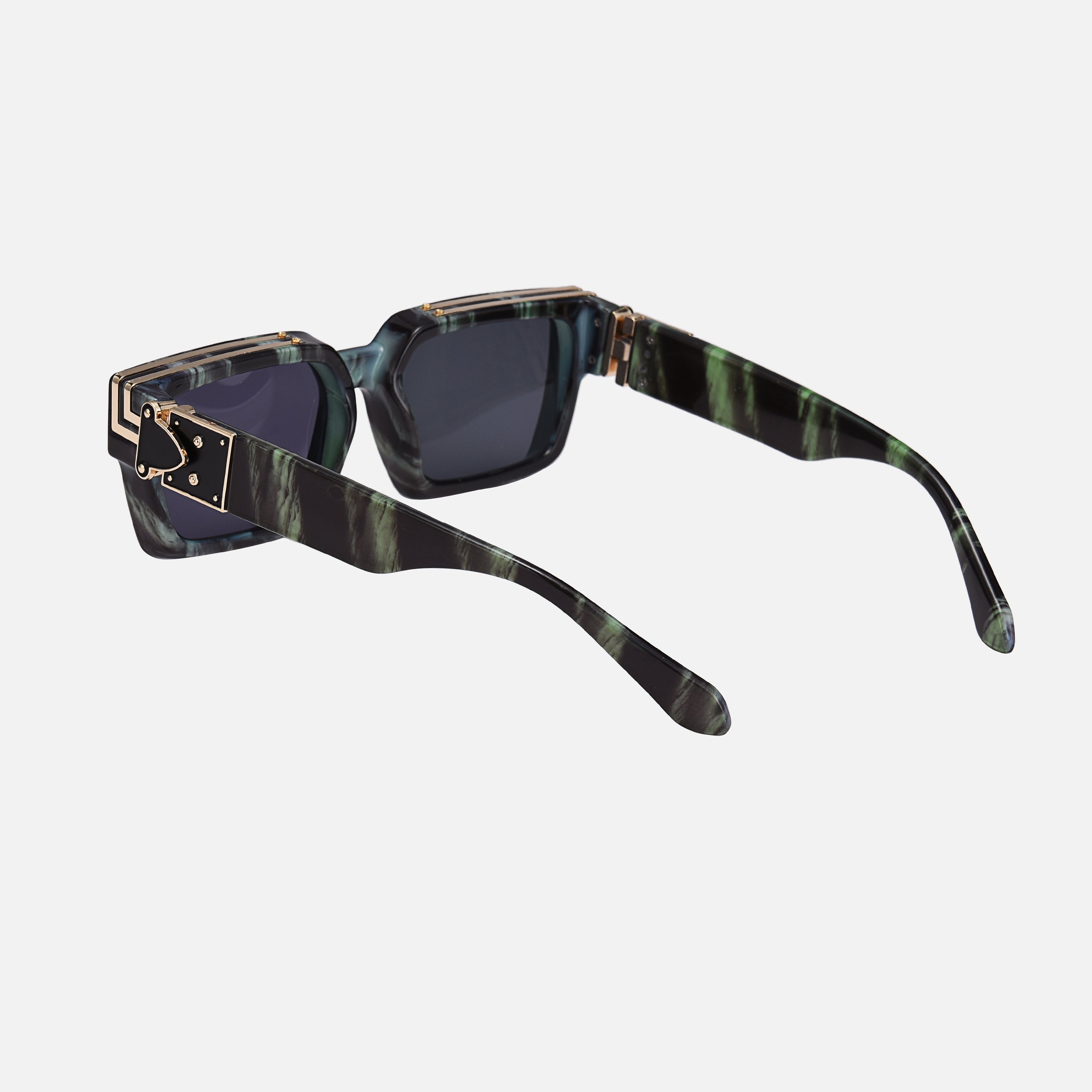 Black Square UV Protection Sunglasses