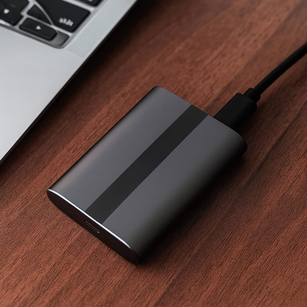 External Hard Drive Portable SSD High Speed USB-C Compact Storage