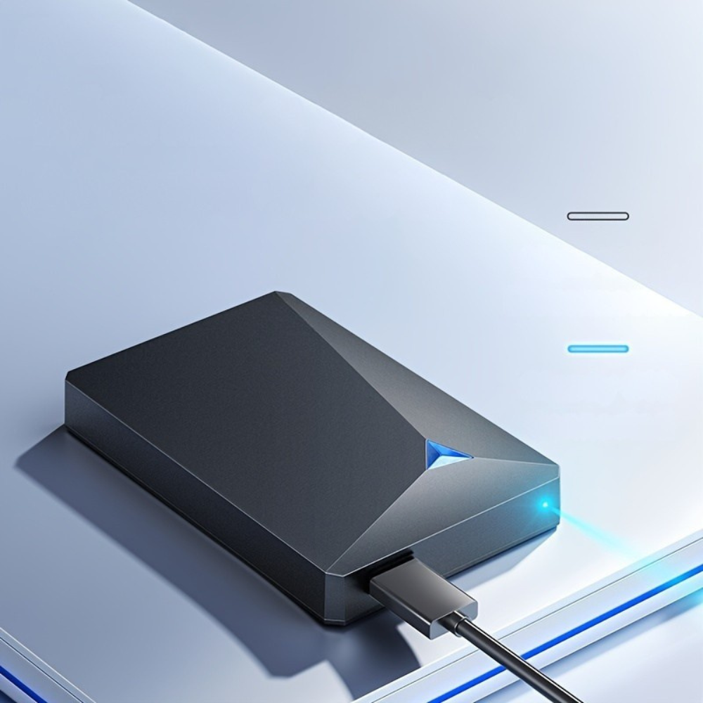 External Hard Drive Portable USB Storage Fast Transfer Backup