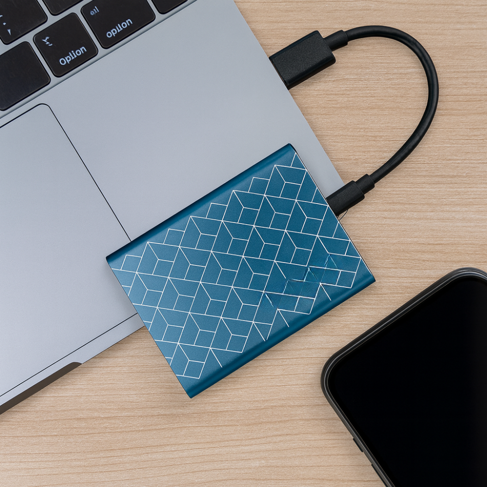 Unidad de Estado Sólido Externa SSD Portátil Almacenamiento de Datos de Alta Velocidad