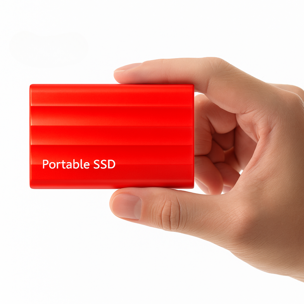 External Solid State Drive Fast Transfer Portable Storage