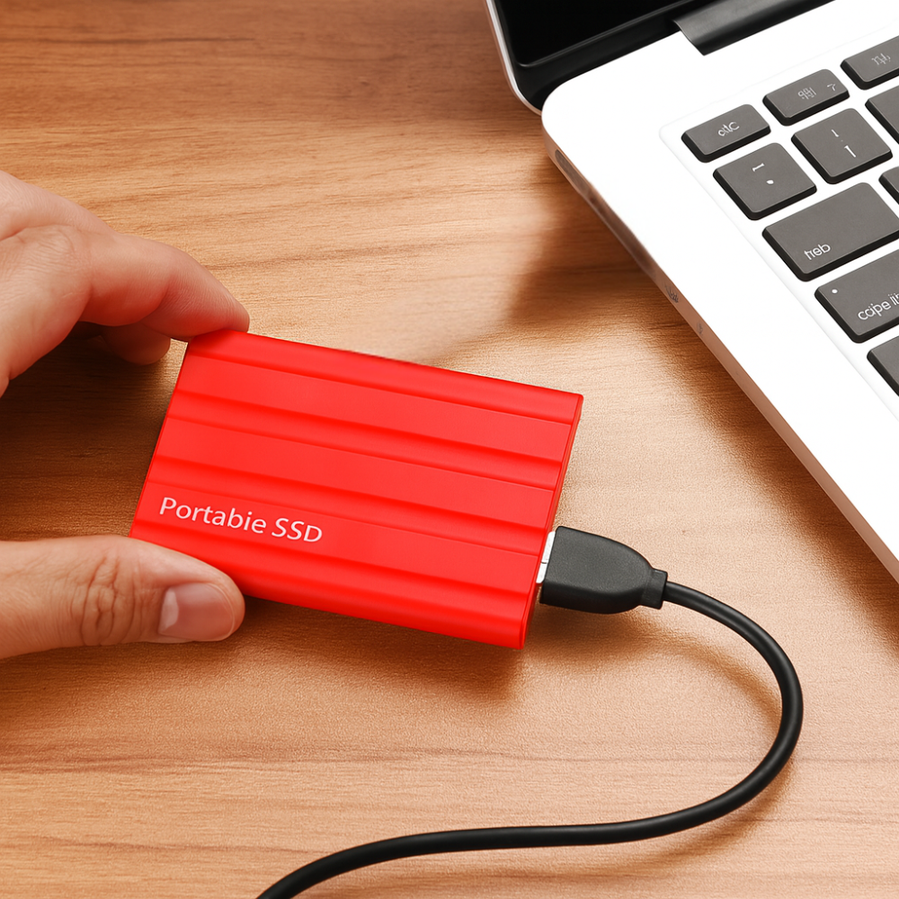 External Solid State Drive Fast Transfer Portable Storage