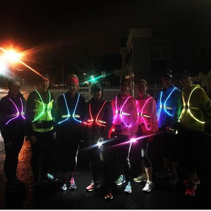 Running Vest High Visibility Reflective Safety Gear