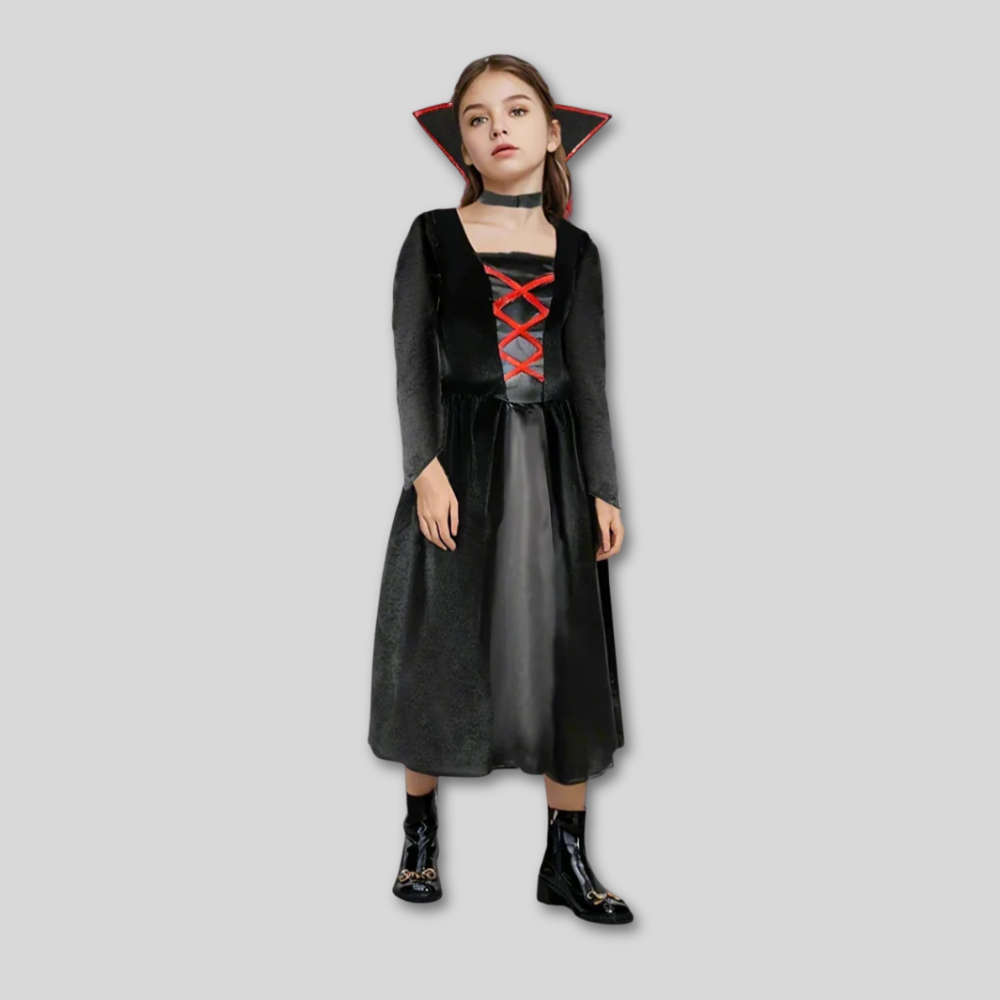 コスプレ 女の子ゴシックヴァンパイアドレス
