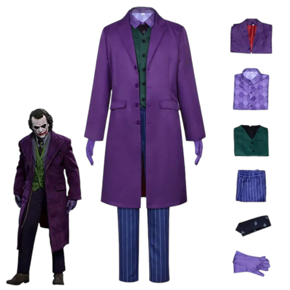 Halloween Clown Cosplay Costume Set