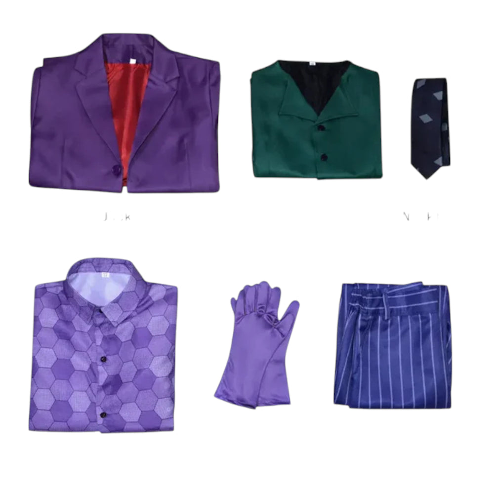 Halloween Clown Cosplay Costume Set