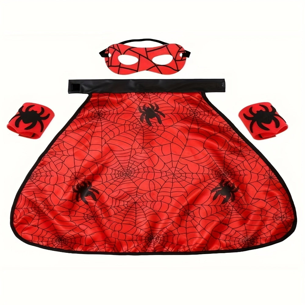 Halloween Costume Kids Superhero Cape Set