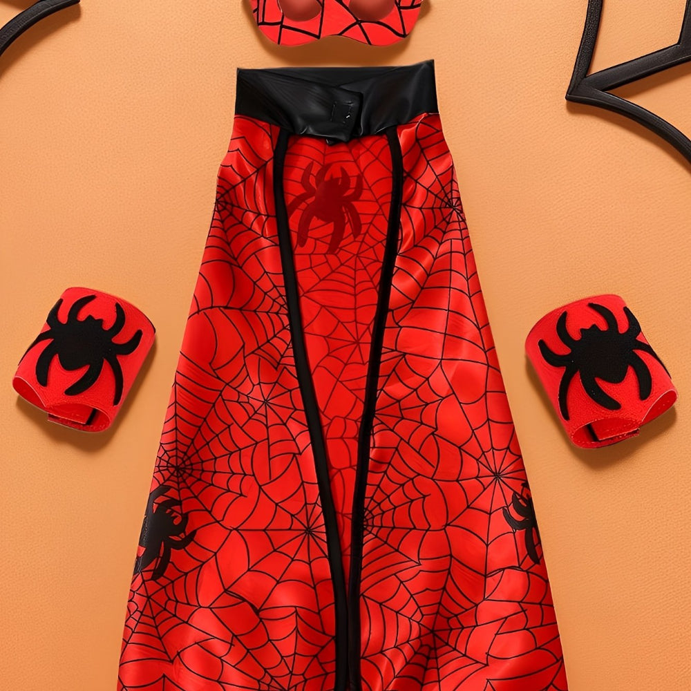 Halloween Costume Kids Superhero Cape Set