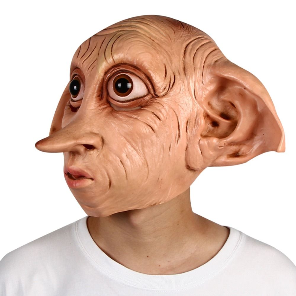 Halloween Elf Mask Costume Latex Cosplay