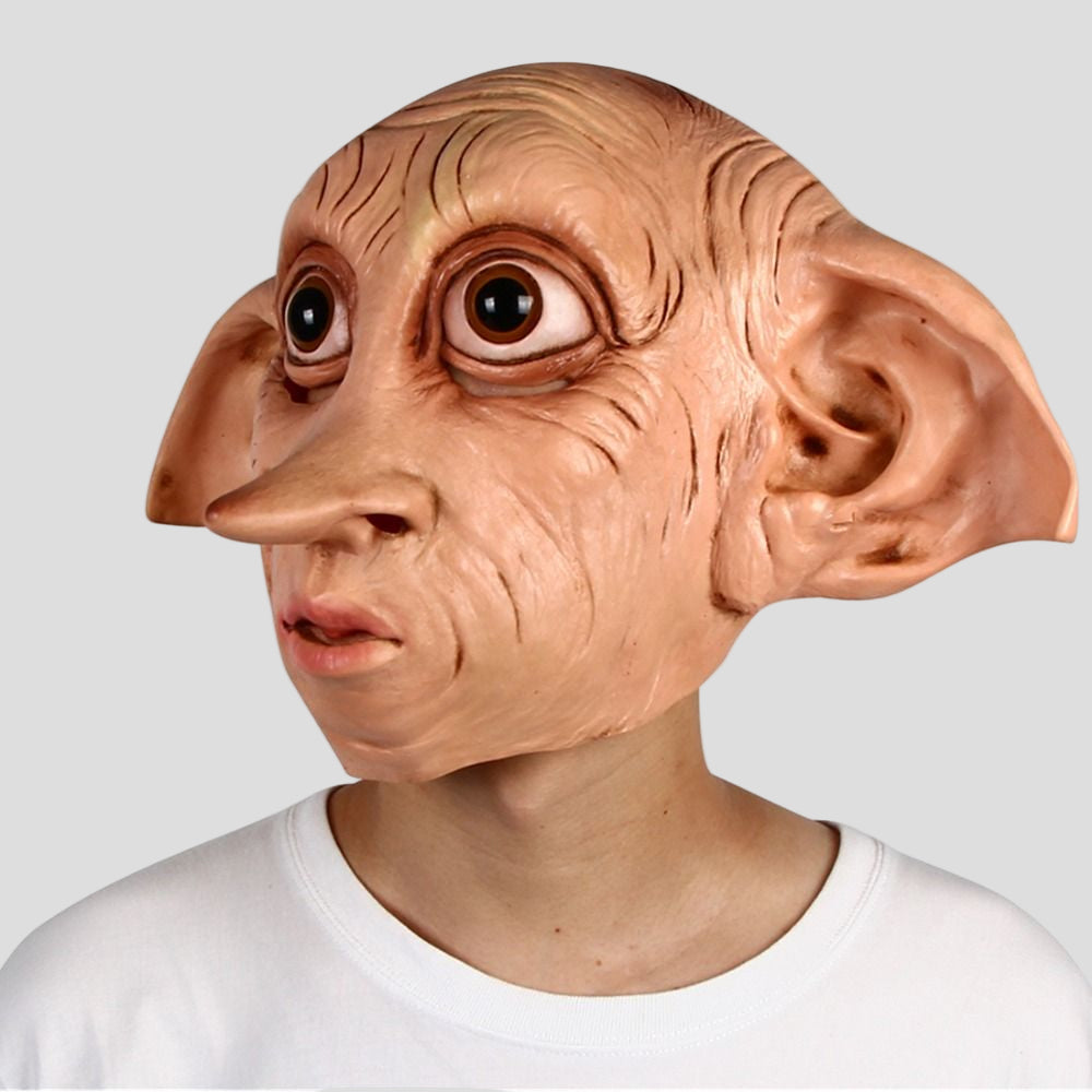 Halloween Elf Mask Costume Latex Cosplay