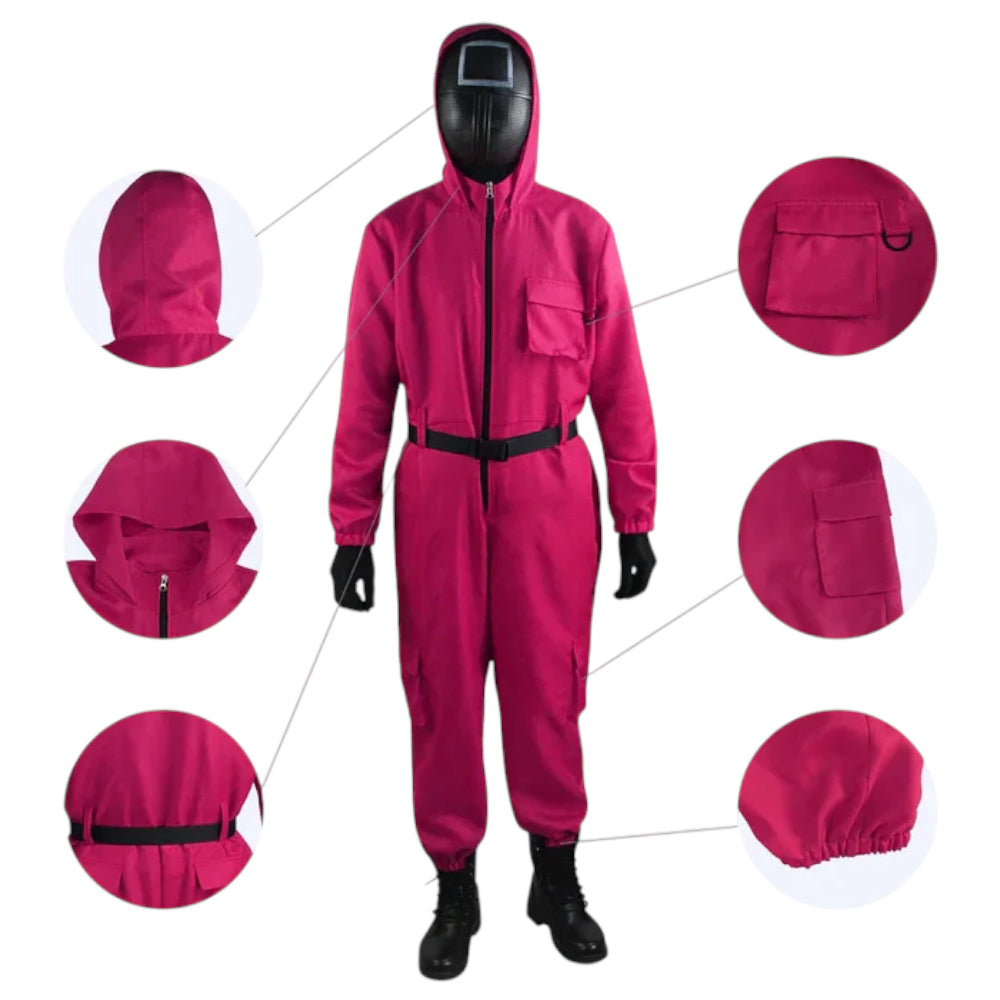 Halloweenová maska strážce hry cosplay kostým