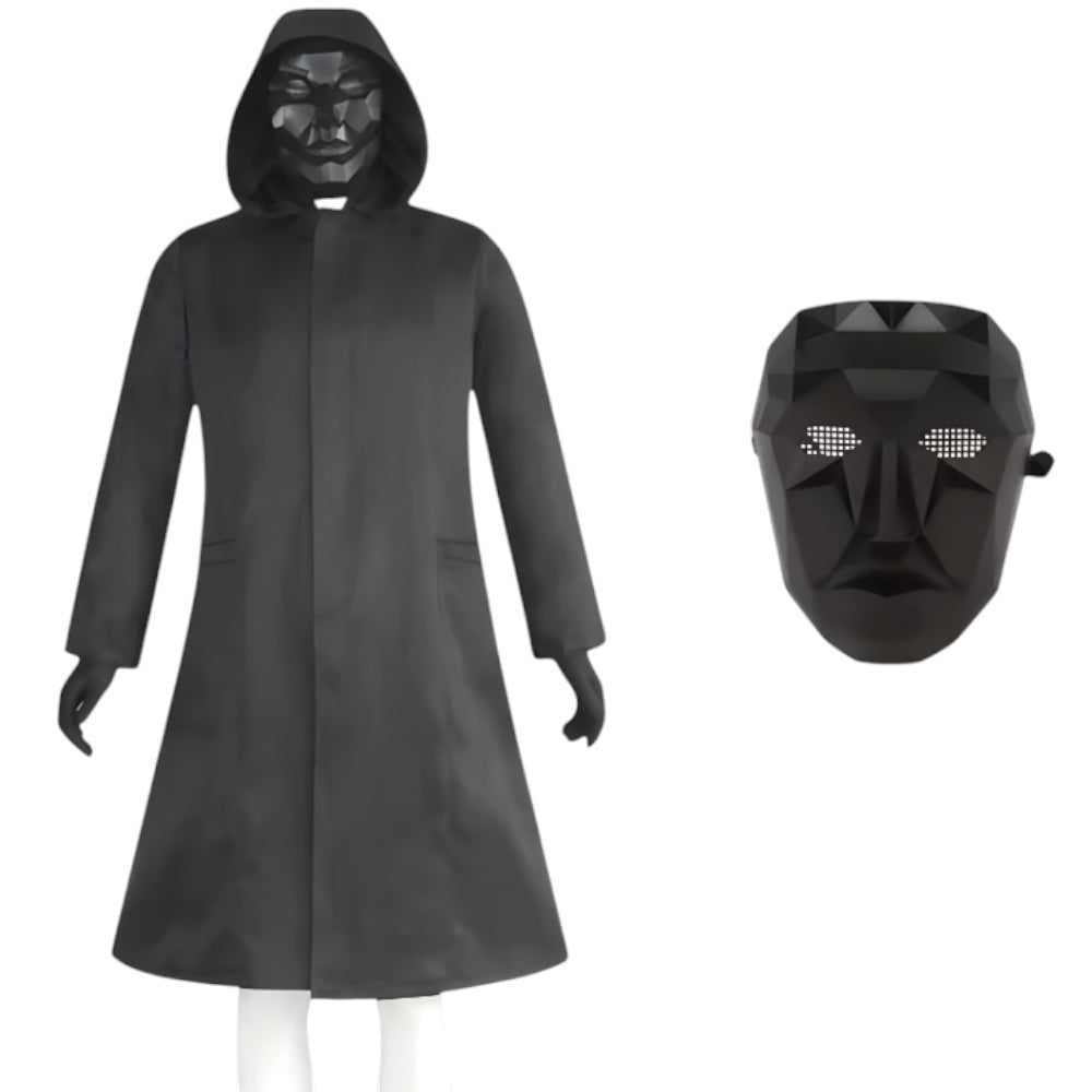 Halloweenová maska strážce hry cosplay kostým