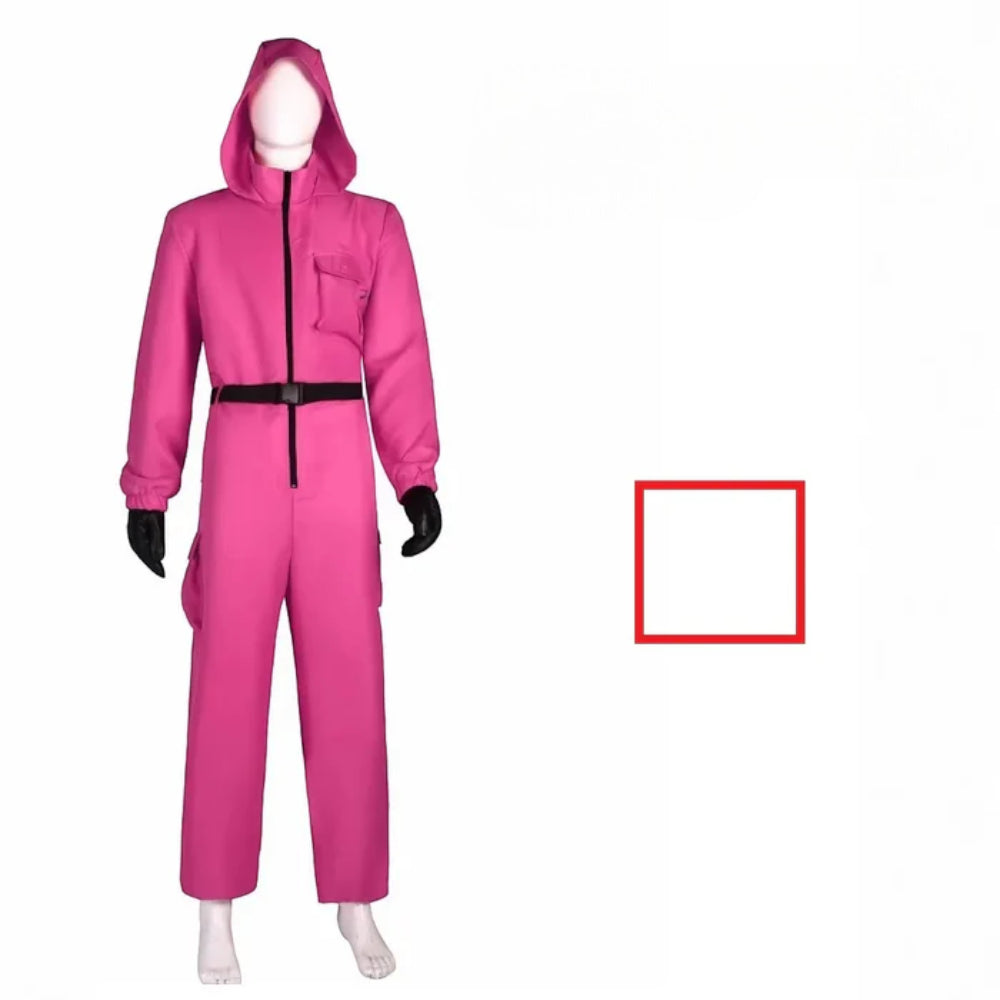Disfraz de Mono con Máscara de Guardia para Juego de Halloween