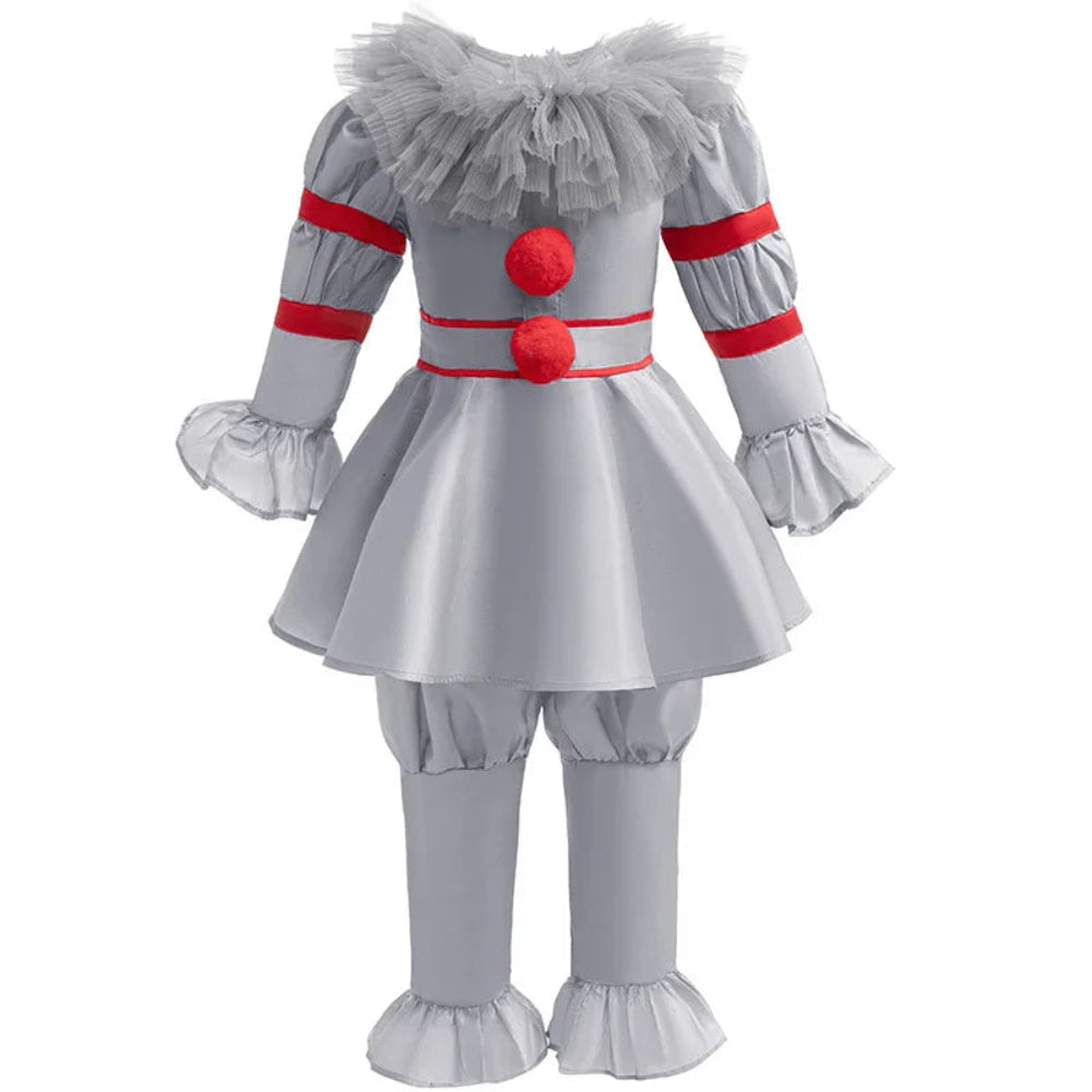 Halloween Kids Clown Costume Scary Kids Costume Set
