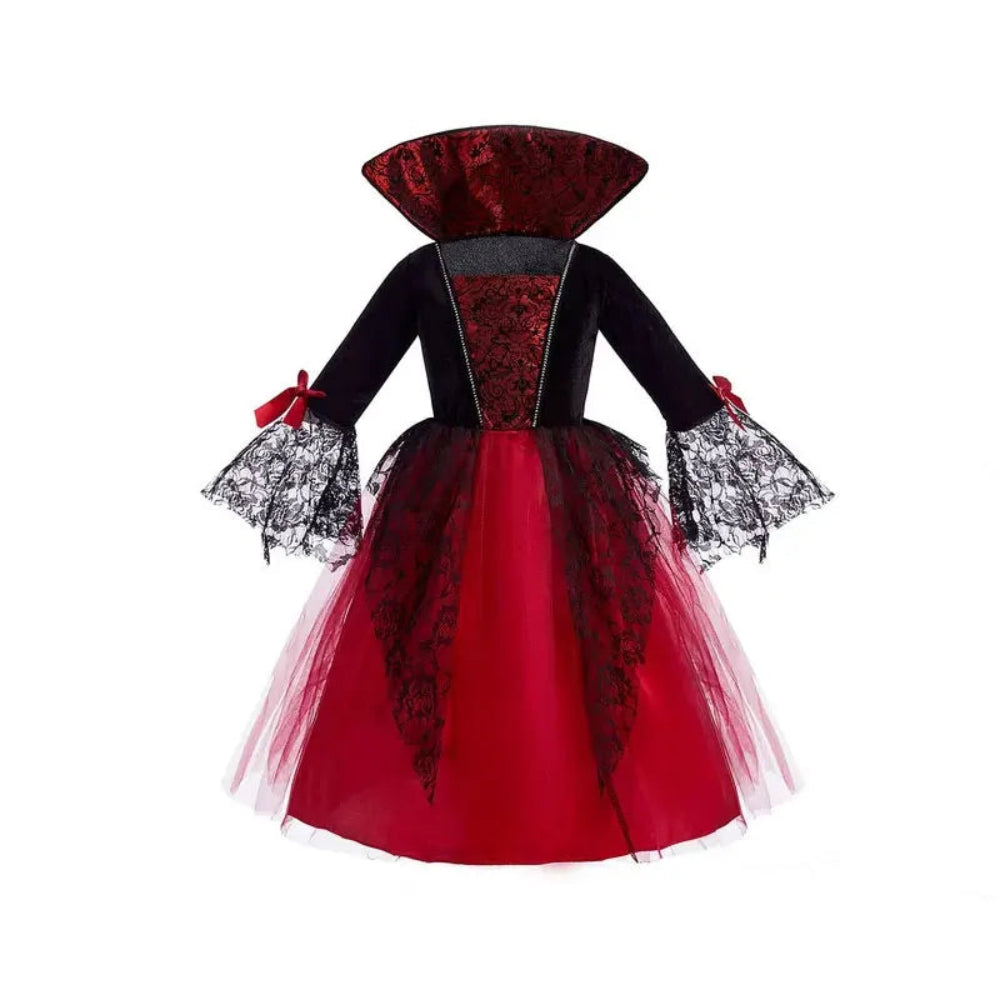 Halloween Kids Clown Costume Tutu Dress