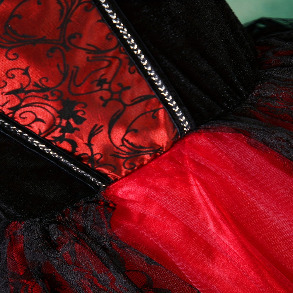 Costume Halloween Enfant Vampire Robe Fille