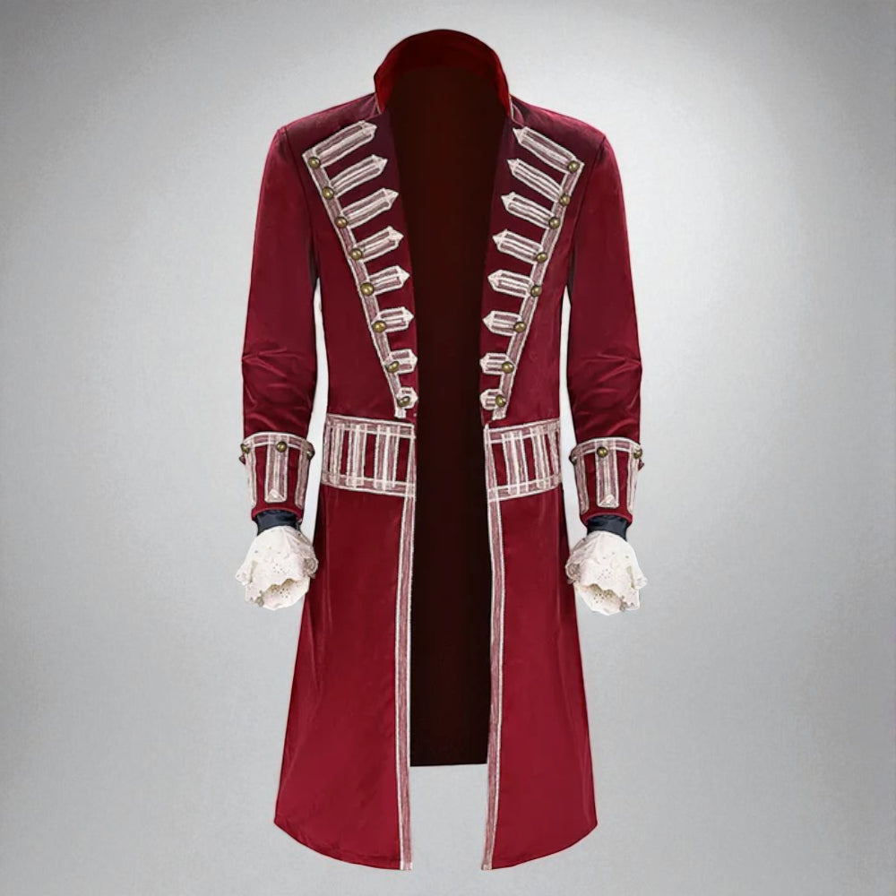 Halloween Pirate Captain Outfit Hook Men Costume