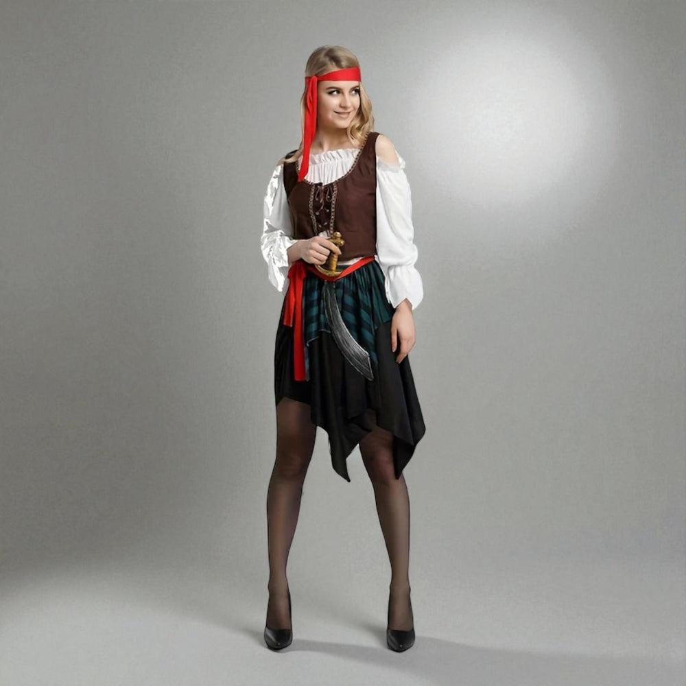 Halloween Pirate Costume Adult Outfit
