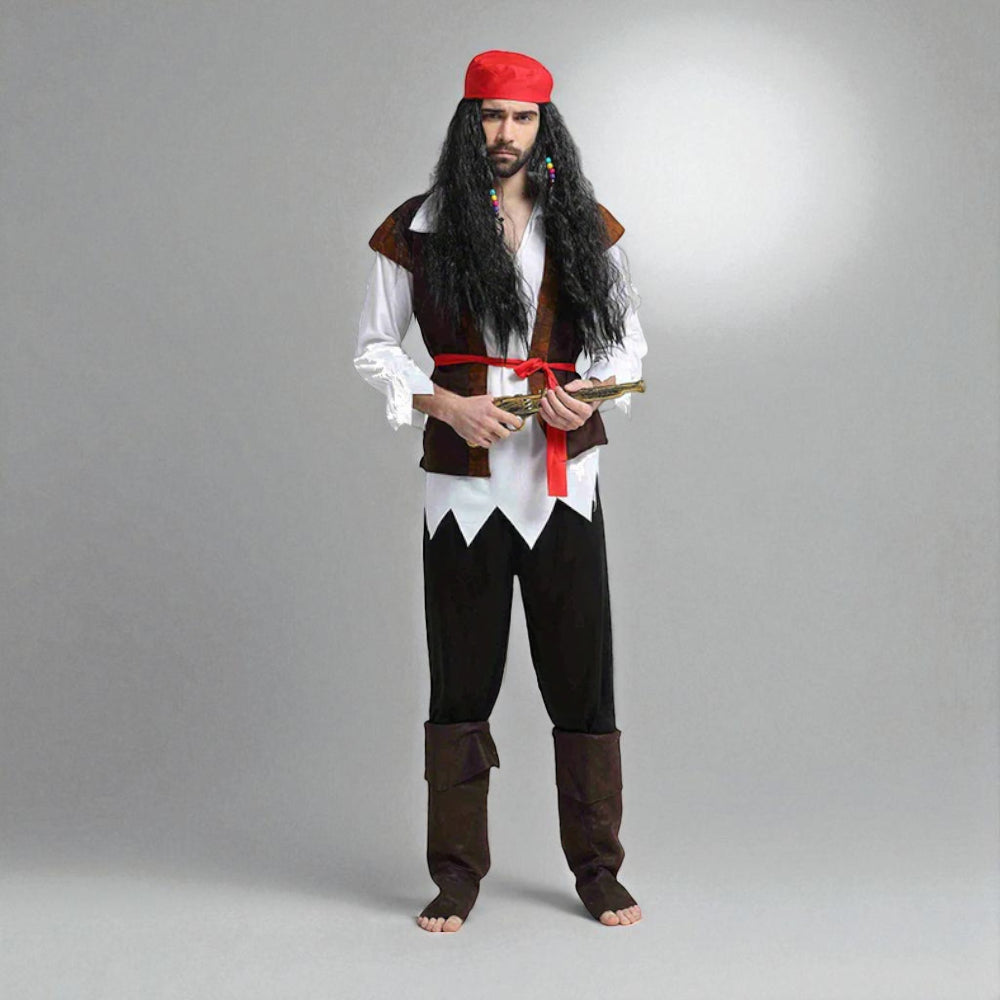 Halloween Pirate Costume Adult Outfit