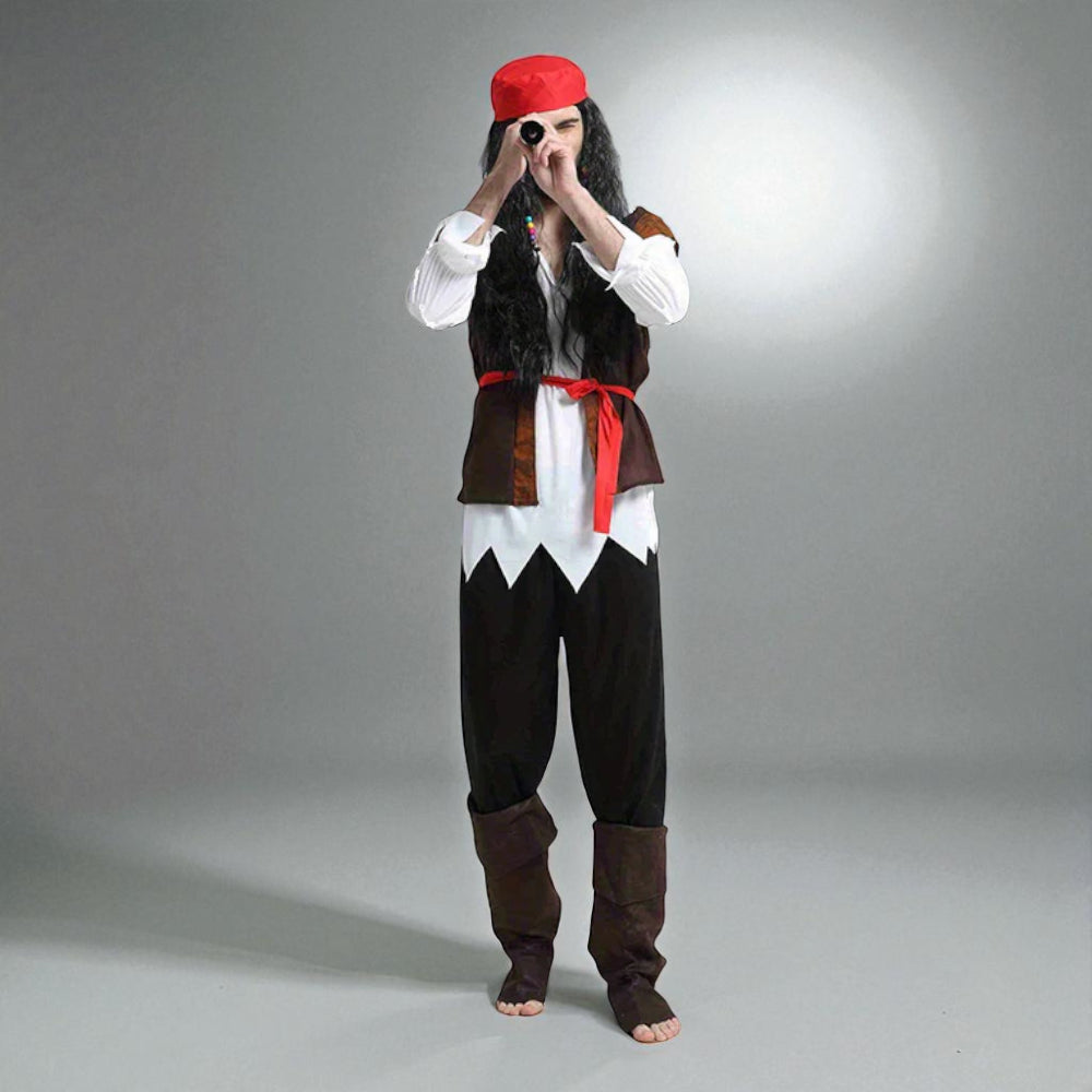 Halloween Pirate Costume Adult Outfit
