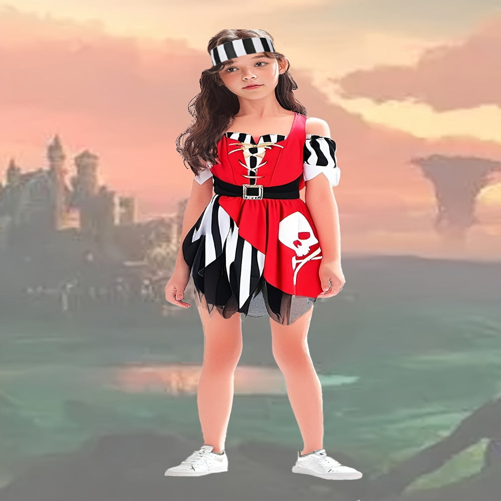 Costume Halloween Enfant Pirate Robe Fête