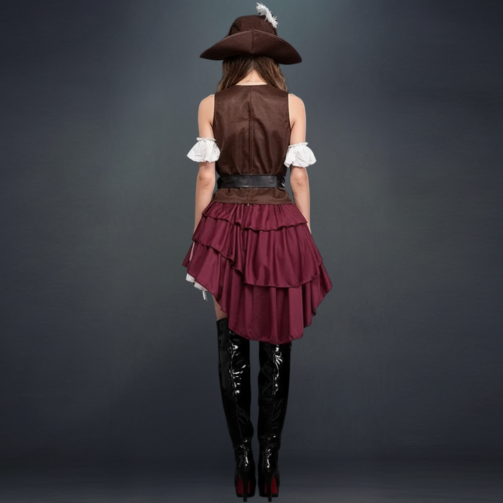 Halloween Pirate Outfit Female Costume Set